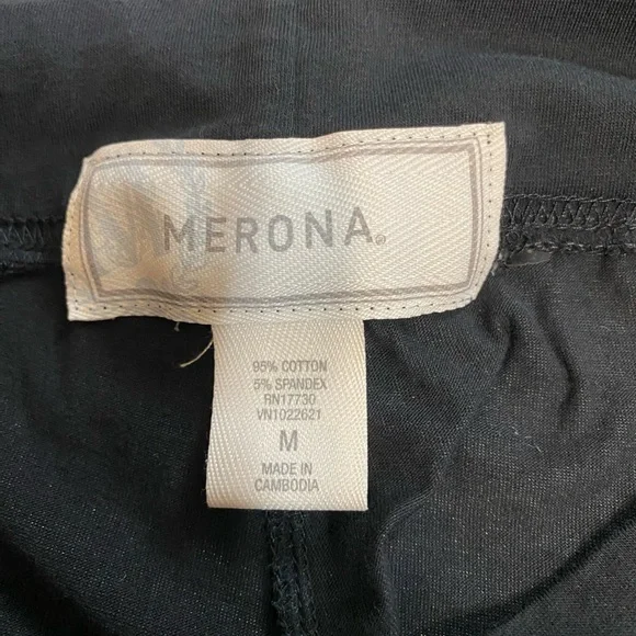 Chic Black Wide-Leg Pants 2 pair Victoria Secret & Merona medium - Picture 10 of 14